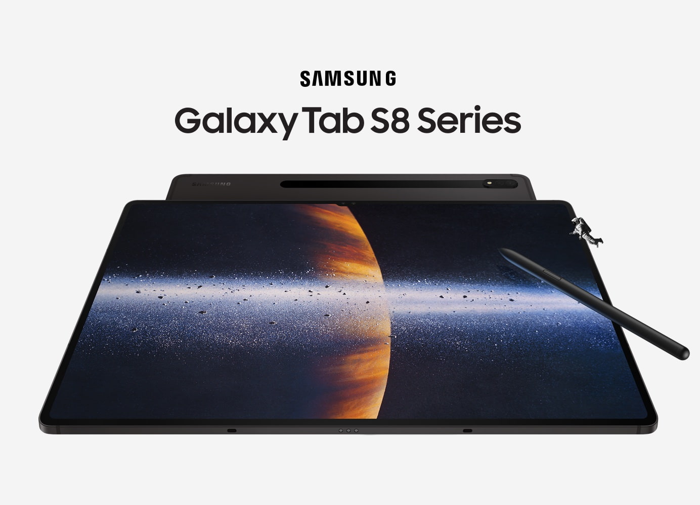 The Samsung Galaxy Tab S8 with S Pen 